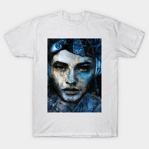 Feeling Blue T-Shirt by dodiarty